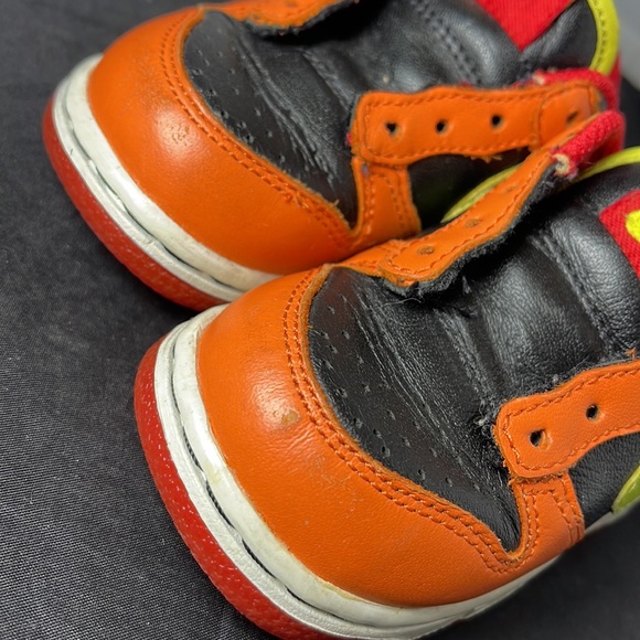 Nike DUNK LOW GS 'ORANGE BLAZE CACTUS'  Baby/Toddler Size 5C RARE - Picture 13 of 14